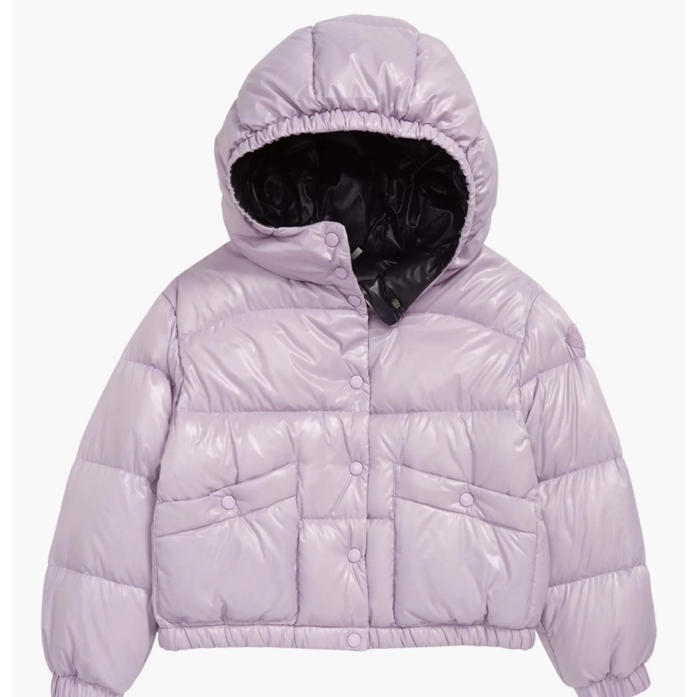Moncler Glossy Jacket Kids' Barnadette Down Puffer Jacket size 12